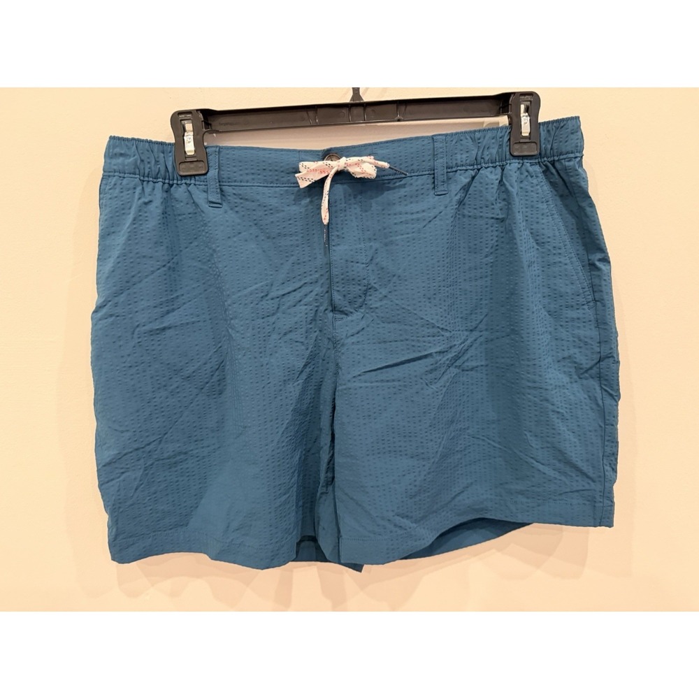 Chubbies Mens XXL 6" Lined Swim Trunks Blue Stretch Beach Shorts